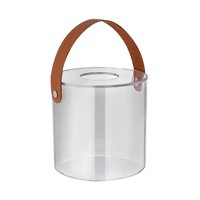 Bothyi - Contenedor Dispensador De Toallas De Papel Moderno Para El Hogar, Para Baño, Escritorio De Oficina, Transparente