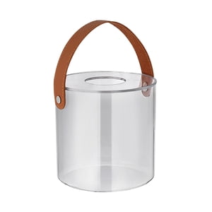 Bothyi - Contenedor Dispensador De Toallas De Papel Moderno Para El Hogar, Para Baño, Escritorio De Oficina, Transparente