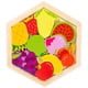 thumbnail image 1 of Rompecabezas De Madera Clasificación De Bloques De Apilamiento Juguete Educativo Fruta, 1 of 5