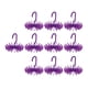thumbnail image 4 of 10 percheros giratorios para corbatas, 18 ganchos, organizador para organización de dormitorio, mujeres y hombres , púrpura violeta, 4 of 5