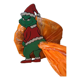 thumbnail image 1 of Pinza para bolsa de pan del grinch, 1 of 3