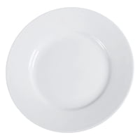 Plato Para Pan Yanco Ac-6 Abco De 15,9 Cm De Diámetro, Porcelana Superblanca