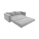 thumbnail image 3 of Sofa Cama Multifuncional Felpa Gris Claro, 3 of 3