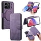thumbnail image 1 of Funda Billetera Magnética para Honor X6B Soporte Tarjetas Desmontable Morado, 1 of 6
