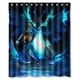 thumbnail image 1 of Cortina de ducha de Anime Pokémon, juego de cortina de baño con ganchos, tamaño 60 x 72 pulgadas, 1 of 3