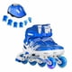 thumbnail image 1 of Patines Lineales Ajustables Con Luz+kit De Protección Niños, 1 of 6