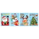thumbnail image 1 of Pegatinas De Ventana De Decoración Navideña, Muñeco De Nieve De Alce De Papá Noel Para Ventana, Puerta, Vidrio, Estilo D, 1 of 3