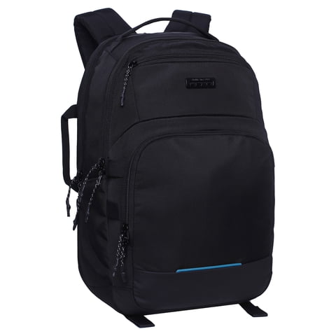 Mochila Computación Concept Negro Azul Head