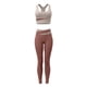 thumbnail image 1 of Conjunto de yoga de 2 piezas para mujer, chándal deportivo, sujetador deportivo, leggings de cintura alta, ropa deportiva, conjunto de ropa deportiva, 1 of 5