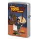 thumbnail image 1 of Isla Del Drama theme Copper Metal Lighter Shell Premium Replacement Refillable Lighter Case With Durable Metal Construction Compatible With Zippo And Most Standard Lighter Models, 1 of 6