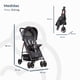 thumbnail image 4 of Coche Travel System Summer Gris, 4 of 7