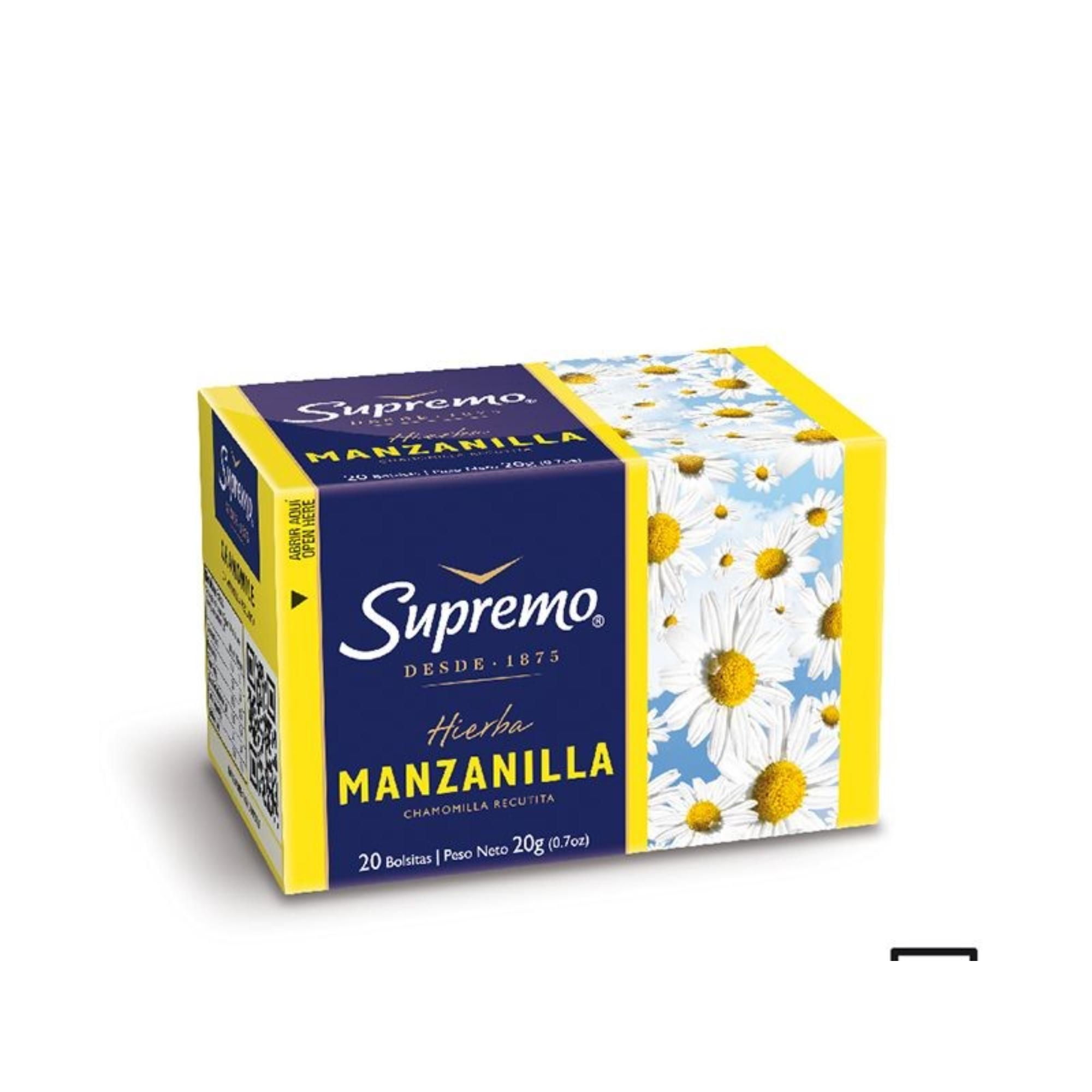 Hierba Manzanilla Caja 20 g Supremo