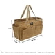 thumbnail image 2 of Bolsa de almacenamiento para herramientas de jardín MYDAYS OUTDOOR de lona encerada, 2 of 7