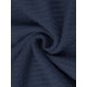 thumbnail image 5 of INSPIRE CHIC Bata con cremallera de punto waffle para mujer, ligera, manga 3/4, longitud hasta la rodilla, con bolsillos para descansar, XS azul marino, 5 of 6