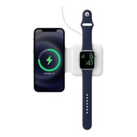 Genérica - Cargador Inalámbrico Para Iphone Magsafe 2En1 Dual 15W