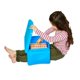 thumbnail image 1 of Mesa de Regazo HearthSong Plegable 43 cm x 30 cm Azul, 1 of 9