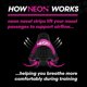 thumbnail image 3 of Tiras Nasales Neon Performance 60 Unidades Rosa | Tiras Nasales para Respirar, 3 of 9