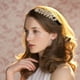 thumbnail image 5 of Paquete de 2 diademas para mujer con cristales y diamantes de imitación, diademas antideslizantes a la moda, aros elásticos para el cabello, accesorios de joyería para el cabello, tocados con joyas, a, 5 of 6