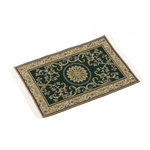 Magideal - Alfombra Para Casa De Muñecas A Escala 1/12, Alfombra Rectangular Para Puerta De Casa De Muñecas, Alfombra Tejida En Miniatura Para Decoración De Casa A13