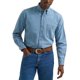 thumbnail image 1 of Camisa de denim Wrangler Rugged Wear de un bolsillo, lavado a la piedra, 1 of 3