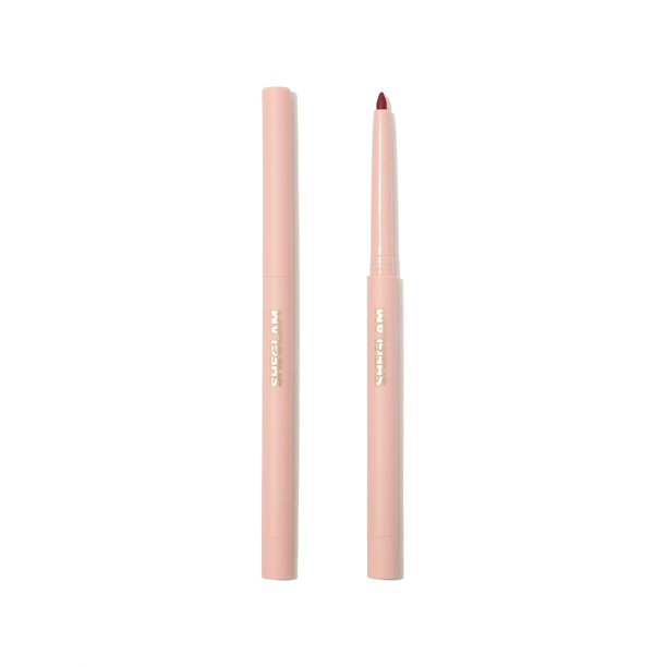 SHEGLAM Lápiz Delineador de Labios Cremoso Mate, Alta Pigmentación, Resistente al Desvanecimiento, Acabado Sedoso - Carmesí