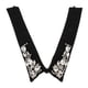 thumbnail image 1 of Cuello falso de las mujeres Blusa falso extraíble Crystal Diamonte Collar Negro., 1 of 3