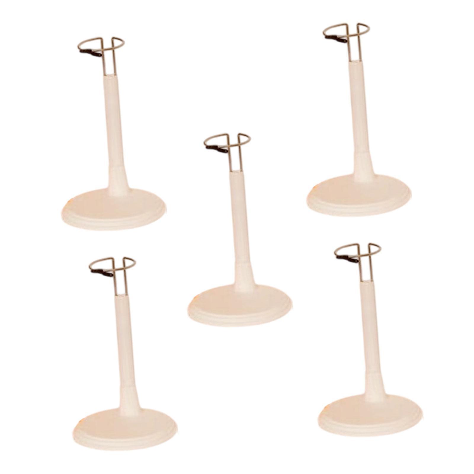 Magideal - 5 Piezas De Soporte De Exhibición De Muñecas, Estante De Exhibición De Figuras, Recuerdo De Fiesta De Cumpleaños, Soporte De Juguete De Peluche , 14 14 A 20Cm Para 25Cm