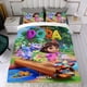 thumbnail image 4 of Dora-South Park Conjunto de sábanas temático, trío de piezas, cómodo y amigable con la piel, diseño único, regalo de decoración para el hogar para familiares, amigos y fans,140X210cm, 4 of 6