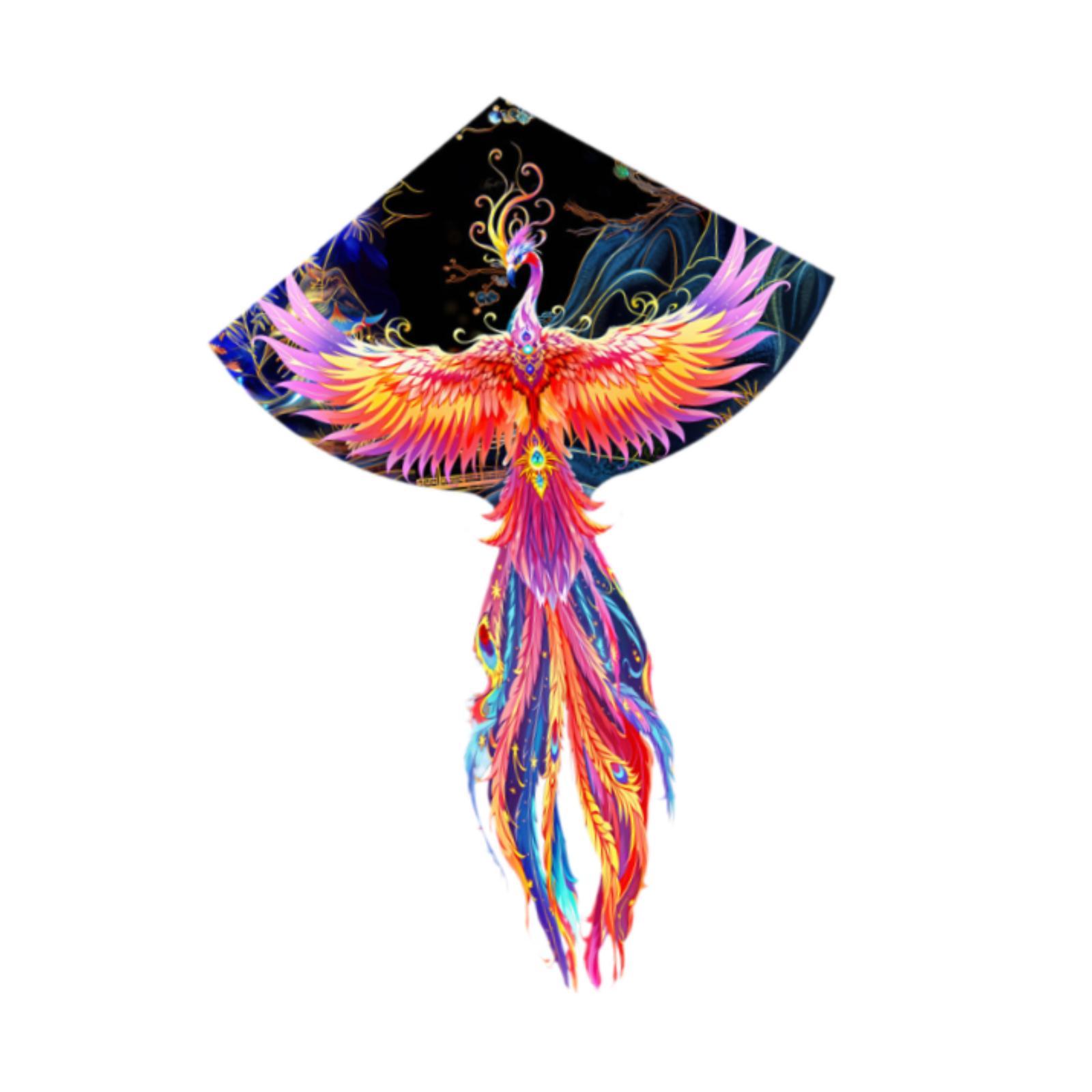 Magideal - Enorme Cometa Al Aire Libre Patrón Clásico De Patrón De Poliéster Colorido Kite Deportivo, Forma De Dibujos Animados Para Parque, Regalo De Vacaciones 160X230Cm