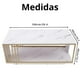 thumbnail image 2 of Mesa De Centro Rectangular 50x100x40cm Color Blanco, 2 of 6