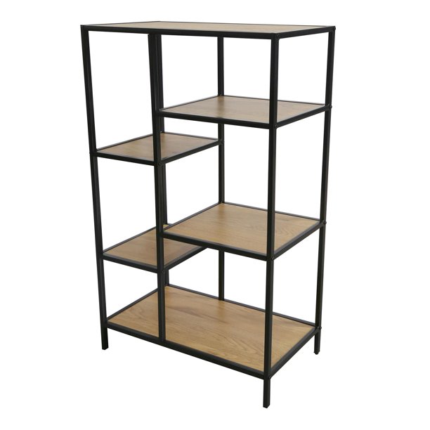 Estante Industrial D2118.0168-Bb 70X30X109 Cm Negro - Café