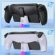 thumbnail image 3 of Base de carga magnética para el mando a distancia PlayStation Portal - estación de carga para accesorios del portal PS5 con 12 modos de luz RGB y cable, negro carbón-Blanco, 3 of 7