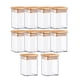 thumbnail image 4 of 10 Tarros De Almacenamiento De Alimentos, Tarro De Vidrio Transparente Para Azúcar, Té Floreciente, Especias, 4 of 5