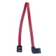 thumbnail image 5 of Cable sata iii de 12 pulgadas Cable de datos de 90 grados y 6gbps con bloqueo rojo, 5 of 5
