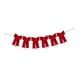 thumbnail image 1 of Guirnalda Navideña De Terciopelo Con Lazo, Fácil De Colgar, Decoración Navideña Para Escaleras, Diseño De Oficina, Color Rojo, 1 of 5