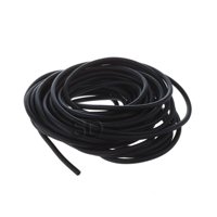 Genérico - 10 Mts Tubo Elástico X Metro – Resistencia 7 Negro 6X13Mm