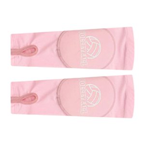 Ioensy - 2 Piezas De Guantes De Manga De Voleibol Para Correr, Trabajo, Baloncesto, Color Rosa