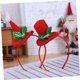 thumbnail image 5 of 2 diademas navideñas para niños, regalo de Navidad, campanas navideñas, decoraciones navideñas., 5 of 7