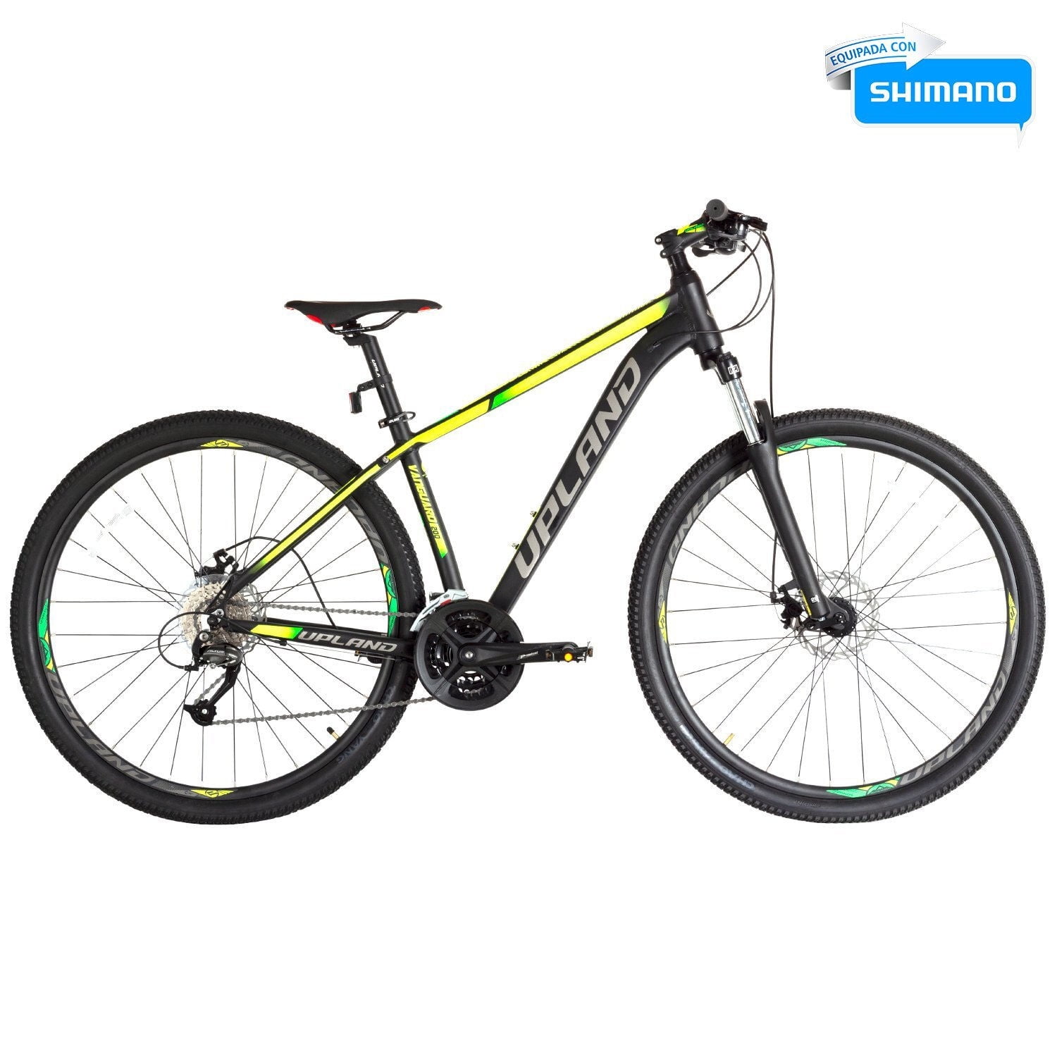 Upland - Bicicleta Mountain Bike Vanguard 200 Aro 29 Negra