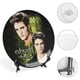 thumbnail image 4 of Crepúsculo Plato decorativo de porcelana fina (bone china), plato decorativo de cerámica para hogar, oficina, soporte de pared, platos decorativos para dormitorio - 6 pulgadas (15 cm), 4 of 6