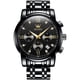 thumbnail image 1 of Reloj OLEVS Cronógrafo Hombre Acero 41 mm Esfera Negra, 1 of 3