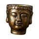 thumbnail image 3 of Cemento Buddha Cabeza Flor Estatua Bonsai Florero De Flor Para El Patio De Interior Bronce De Regalo, 3 of 5