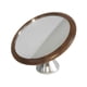 thumbnail image 2 of Espejo Shot Espresso Ajustable Base Madera 7cm Plata Nogal, 2 of 3