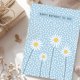 thumbnail image 2 of Tarjeta de Cumpleaños Dotty about Paper 5x7 Floral Azul, 2 of 7