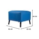 thumbnail image 3 of Pouf Alejandro Diseño Azul Electrico Eco Cuero 54x54x44 cm, 3 of 3