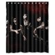 thumbnail image 1 of Cortina de ducha de Black Veil Brides, juego de cortina de baño con ganchos, tamaño 60 x 72 pulgadas, 1 of 3