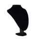 thumbnail image 3 of Collar Colgante Pantalla Busto Maniquí Soporte Soporte Terciopelo negro 22x16x13cm, 3 of 5