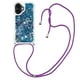 thumbnail image 1 of Funda FOXDOCK para iPhone 17 con Cuerda Ajustable, Brillo Líquido, Protección Antigolpes y Lente – Ideal para Regalo, 1 of 6