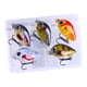 thumbnail image 5 of 5x Mini Crankbait Se?uelos De Pesca Cebo De Pesca Realista Para Trucha Walleye Boat Style D, 5 of 5