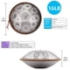 thumbnail image 5 of Handpan Kelisiting Premium 432 Hz 56 cm 10 notas D Minor Steel, 5 of 6